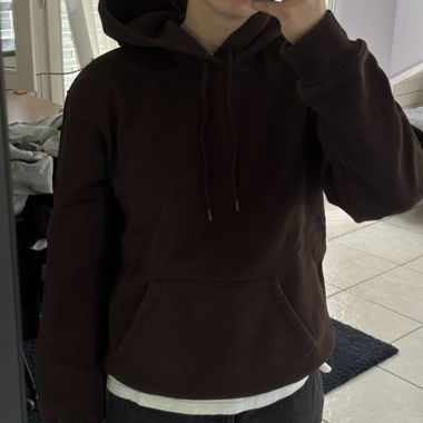 H&M Kapuzenpullover braun