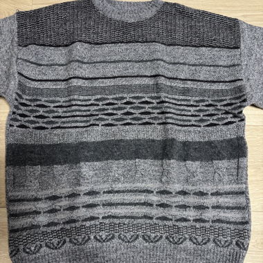 Sweat à capuche gris, style vintage, XL