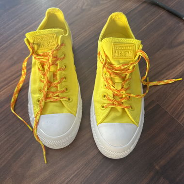 Yellow Converse All Star Sneakers
