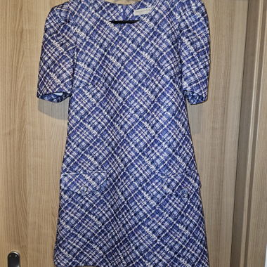 Robe Rinascimento à motif bleu