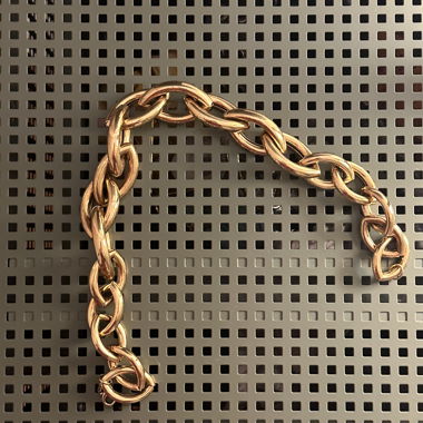 Collana dorata, choker
