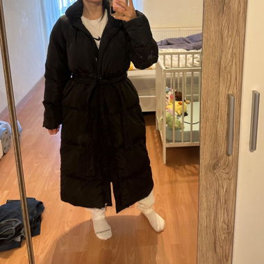 lange winterjacke
