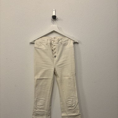 White high waist skinny Flare Jeans