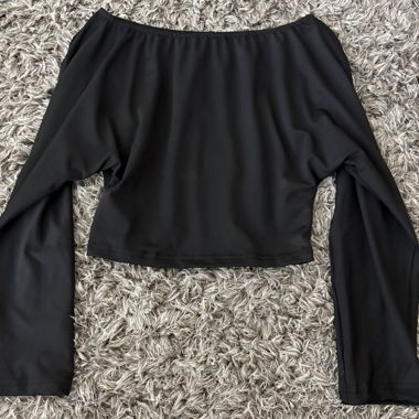 long-sleeve angelwing top