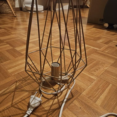 Lampe de chevet rose gold