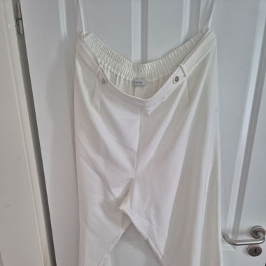 White Elegant Pants Size 50 for Sale