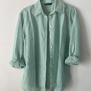 Gestreiftes Hemd mintgrün M&S