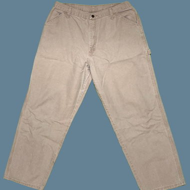 Pantalon ample beige