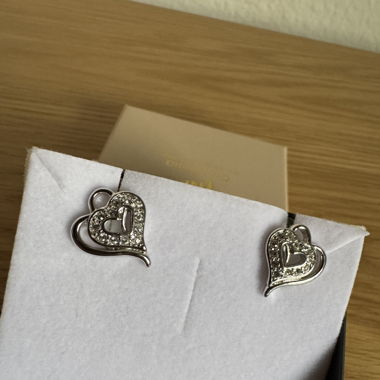 Boucles d’oreilles coeur
