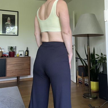 Bequeme Hose dunkelblau