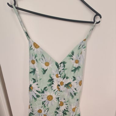 Sommer Kleid mit blumen muster