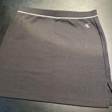 CALVIN KLEIN black mini skirt