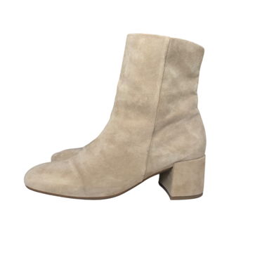 Gabor Beige Wildleder-Stiefeletten
