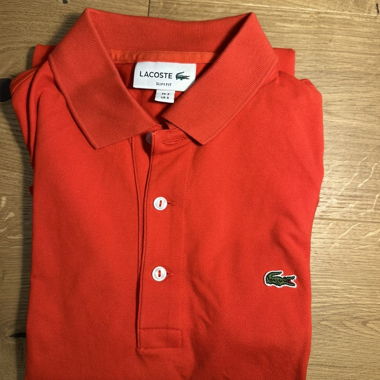Red Lacoste Polo