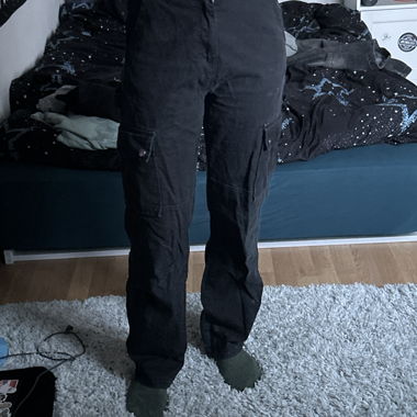 Black Cargo Pants