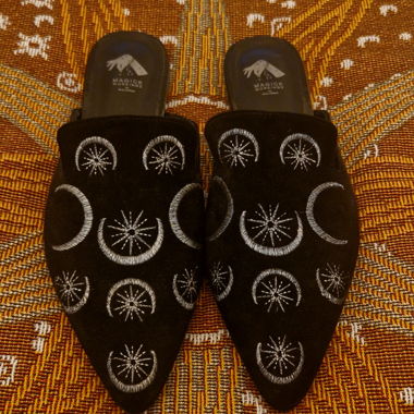 Escarpins witchy - gothiques faits main