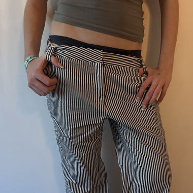 Pantalone a righe di By Malene Birger