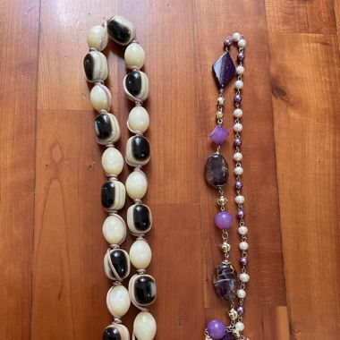 2 necklaces 