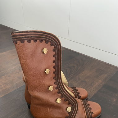 Gianni Versace Lace Up Boots