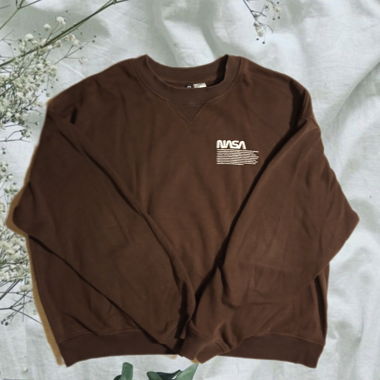 Pull brun "Nasa", M