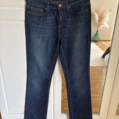 Jeans da donna Tommy Hilfiger blu scuro