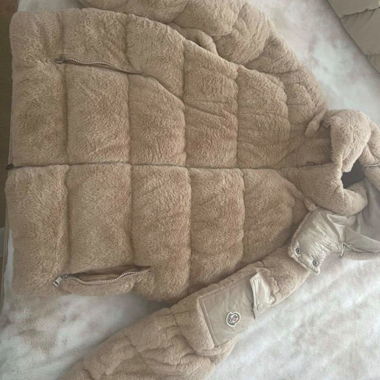 Giacca Teddy beige Moncler