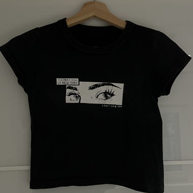 Brandy Melville black crop top