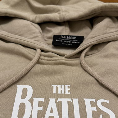 Oversize Hoodie Beige
