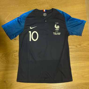 France Mbappé World Cup Final 2018 Jersey