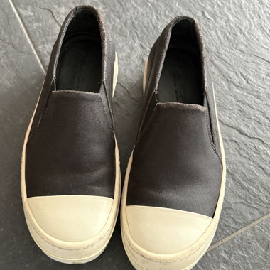 Baskets Slip-On noires Rick Owens