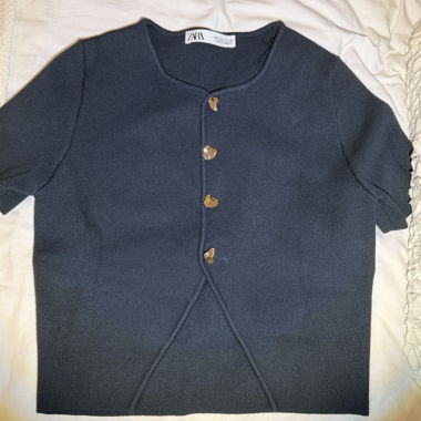 Gilet blu navy ZARA