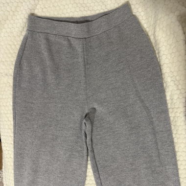 Graue Strickhose von Zara