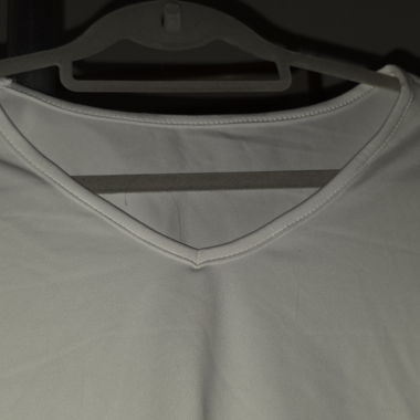 T-shirts manches longues blancs en lot de 2