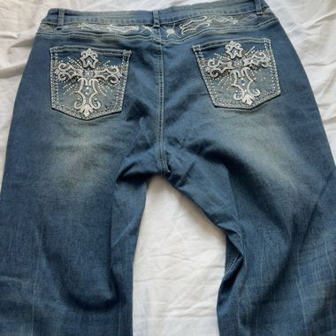 Embroidered Jeans