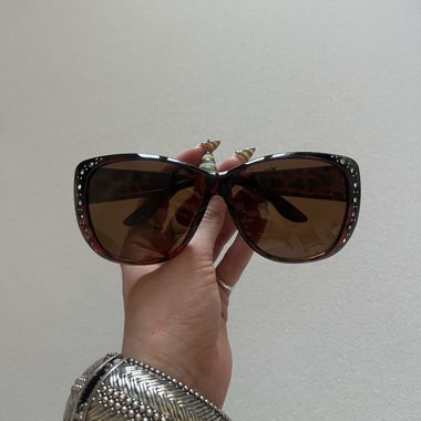 Occhiali da sole con strass