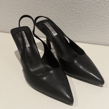 Escarpins slingback noirs