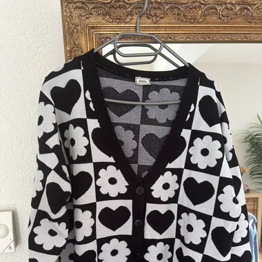 Cardigan avec motif 