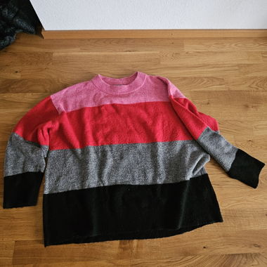 Maglione a righe