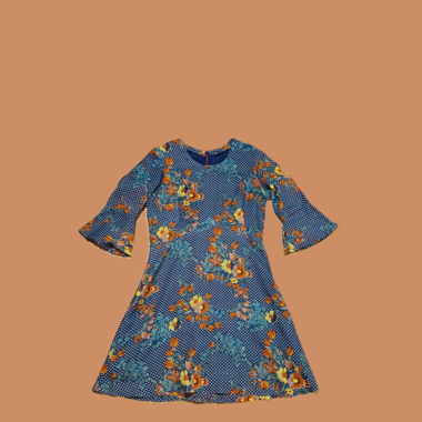 70's flower dress