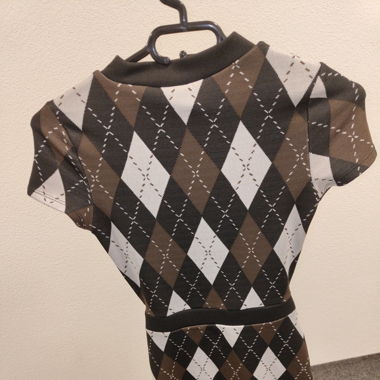 Kurzes, Kariertes Kleid 