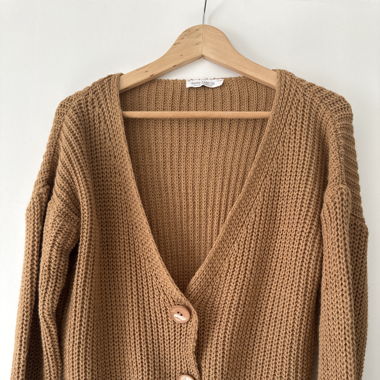  Strickjacke braun - Barels&Oil