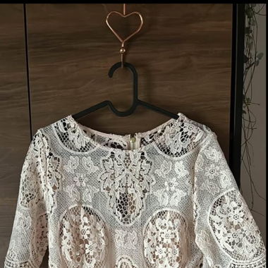 Kleid Midikleid altrosa