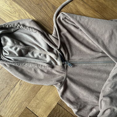 Giacca con cappuccio ONLY XS marrone