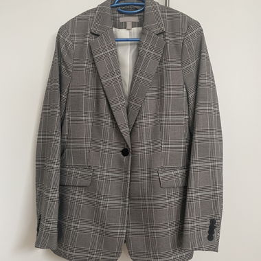 Karierter Blazer