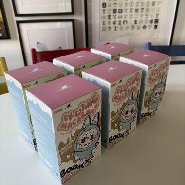 THE MONSTERS LABUBU - Exciting Macaron Vinyl Face
