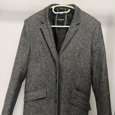 Manteau gris anthracite 