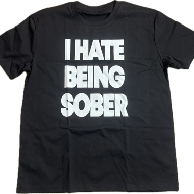 T-shirt Y2K I Hate Being Sober L