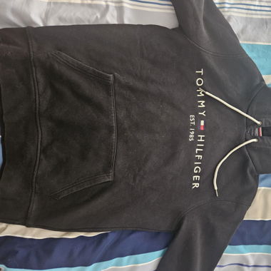 Sweat à Capuche Tommy Hilfiger - Noir