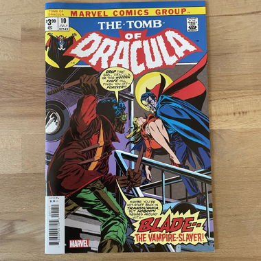 Marvel Comic „The Tomb of Dracula #10“