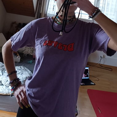 Skater Shirt mit Aufdruck 